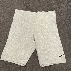 Women’s Grey Nike Biker Shorts